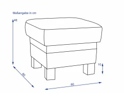 Hocker SYSTEMPOLSTER ZIPORA