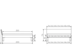 Holzbett HASENA FORTI