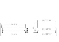 Holzbett HASENA LOCARNO