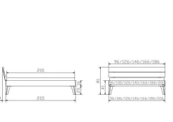 Holzbett HASENA ORTONA