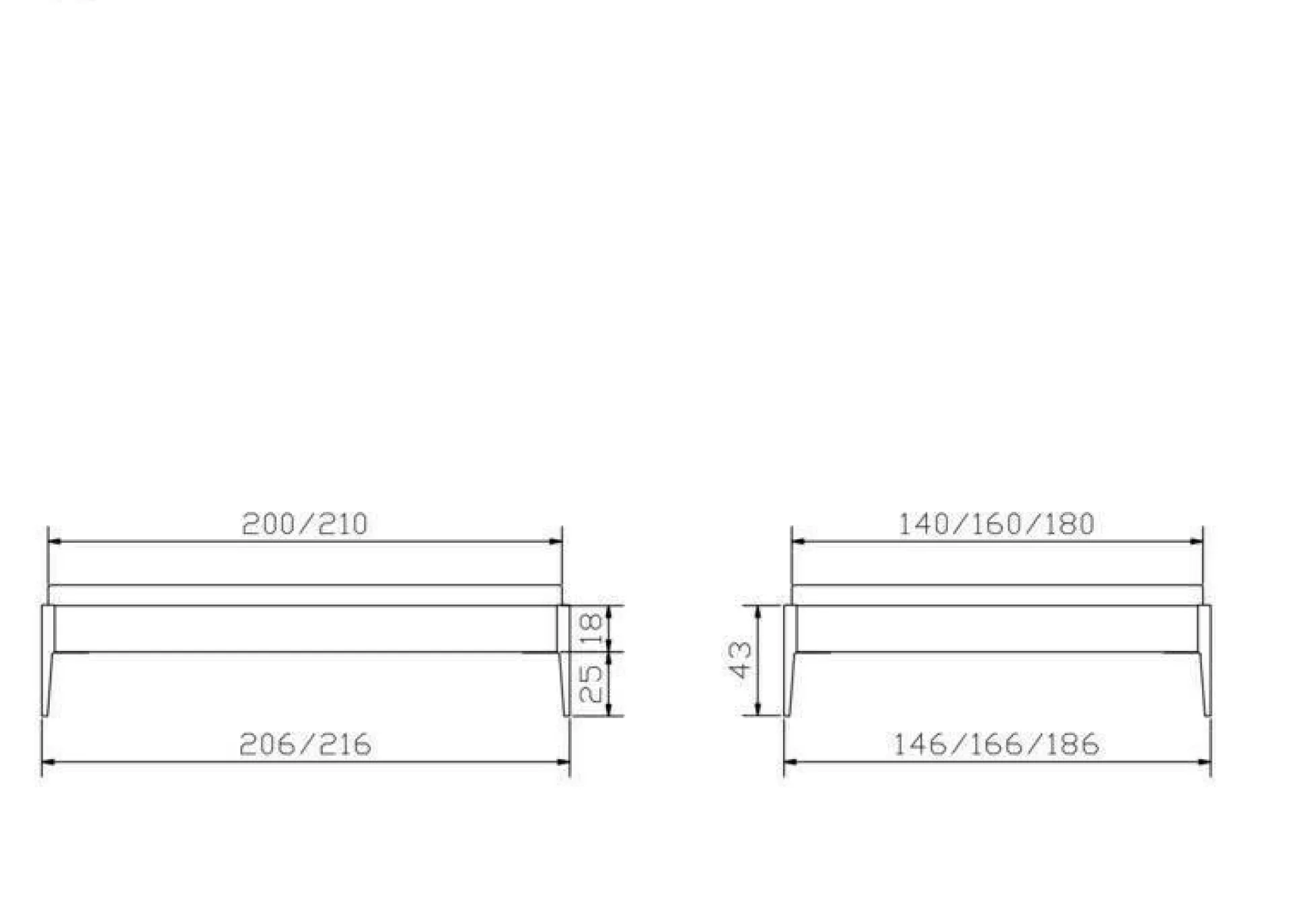 Holzbett HASENA PIEVE