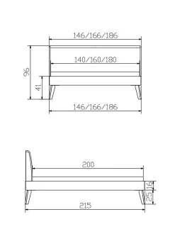 Holzbett HASENA SIMONE