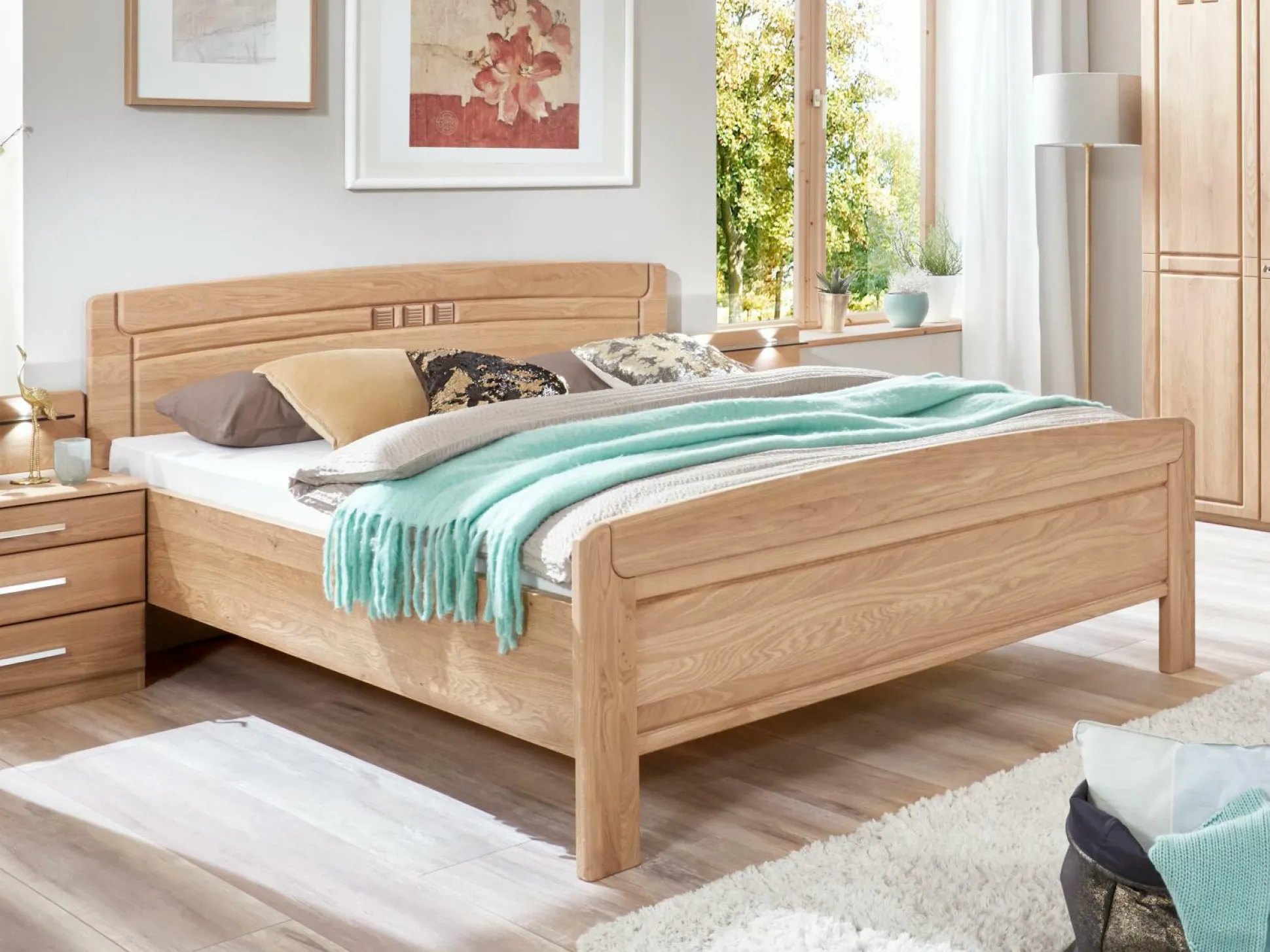 Holzbett Rolf Weber WANZLEBEN