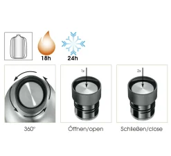 Isolierflasche cilio DELUXE