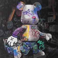 Keilrahmenbild BUSY BEAR