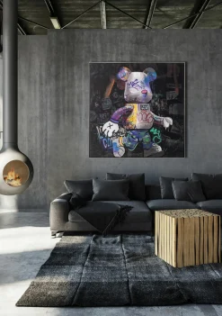 Keilrahmenbild BUSY BEAR