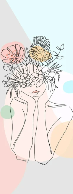 Keilrahmenbild FLOWERS VI