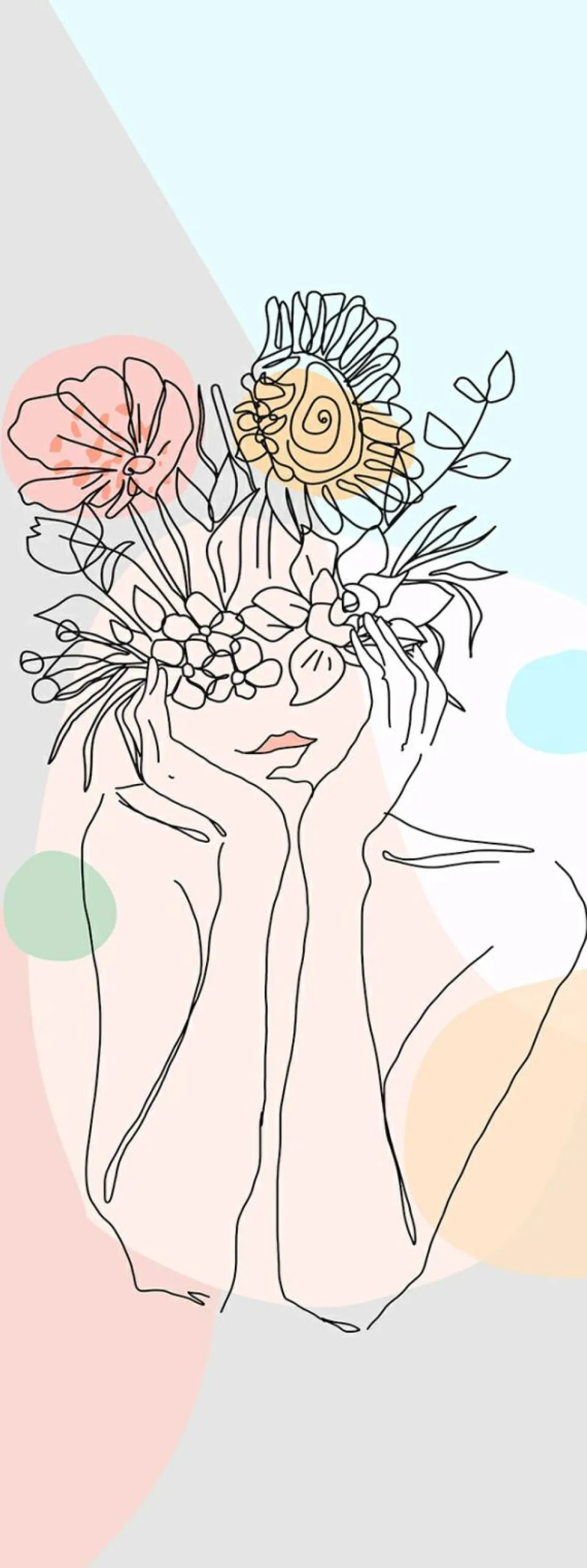 Keilrahmenbild FLOWERS VI