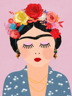 Keilrahmenbild FRIDA KAHLO II