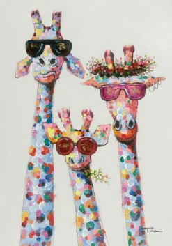 Keilrahmenbild GIRAFFEN