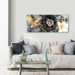 Keilrahmenbild GOLDEN BOUQUET