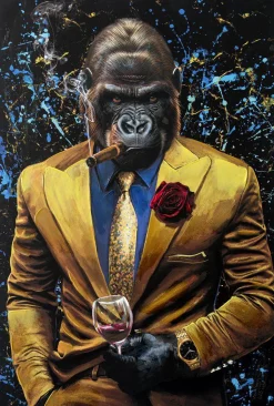 Keilrahmenbild GORILLA MEN