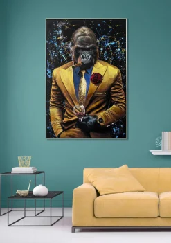 Keilrahmenbild GORILLA MEN