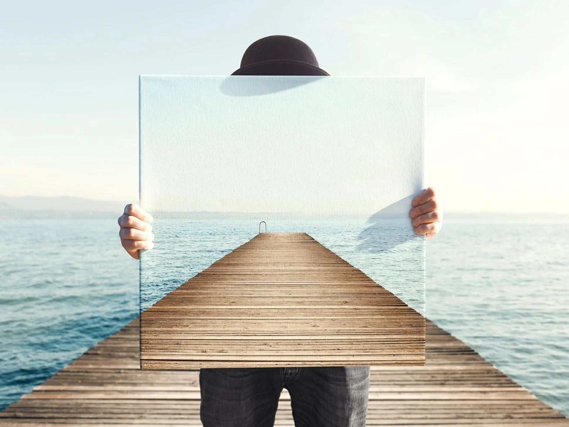 Keilrahmenbild JETTY