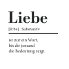 Keilrahmenbild LIEBE