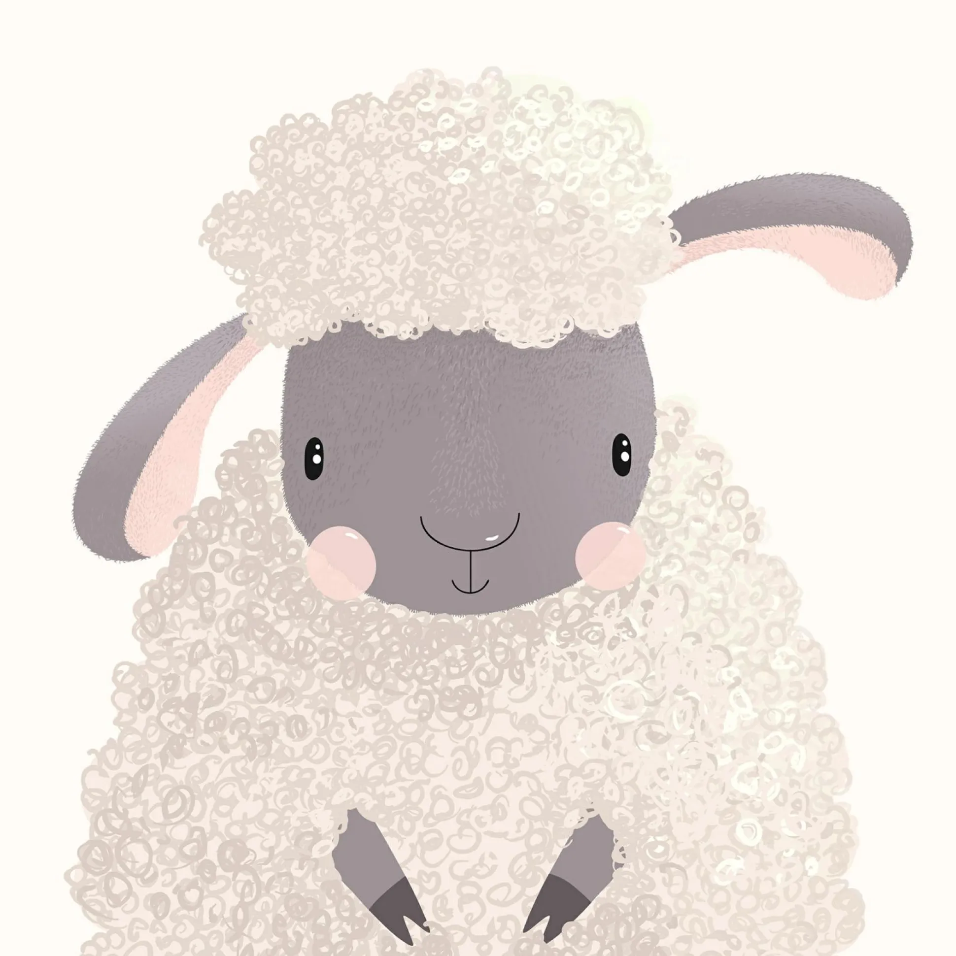 Keilrahmenbild LITTLE LAMB