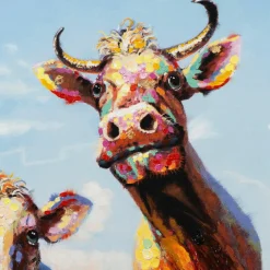 Keilrahmenbild LUSTIGE KÜHE