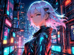 Keilrahmenbild MANGA GIRL I