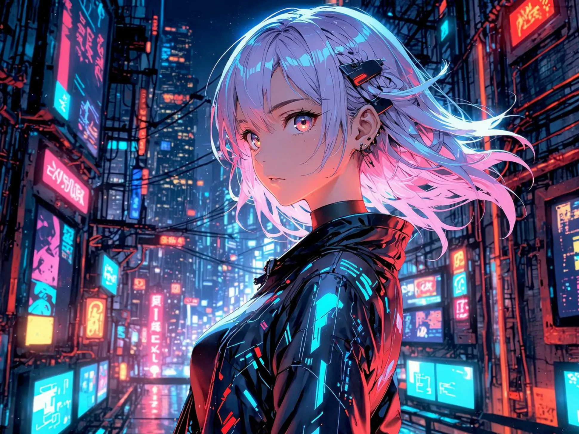 Keilrahmenbild MANGA GIRL I