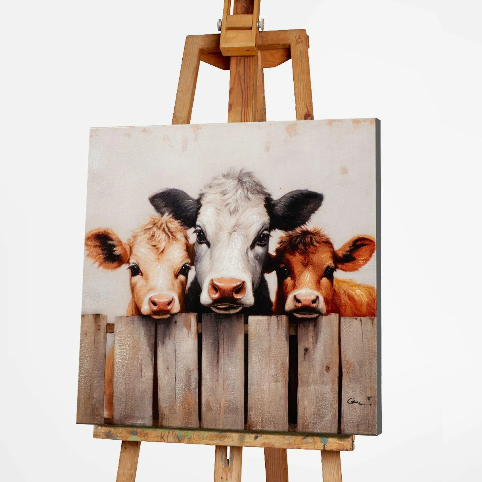 Keilrahmenbild MILKY FARM