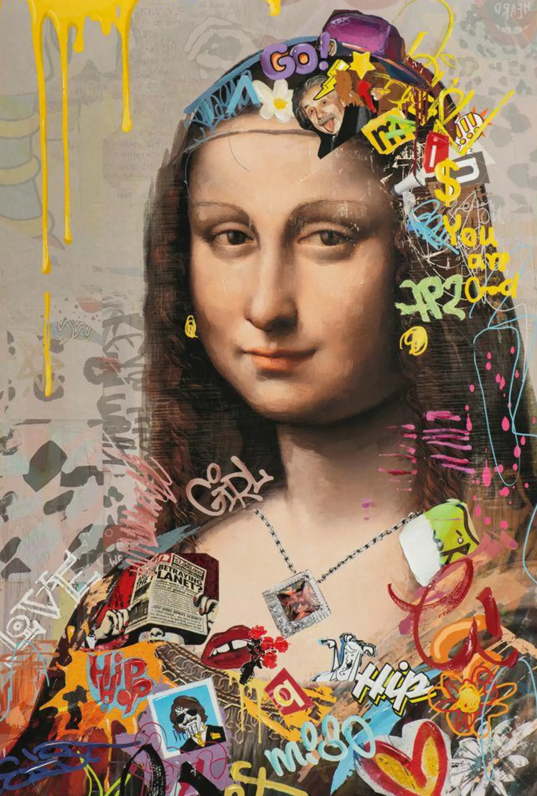 Keilrahmenbild MONA LISA