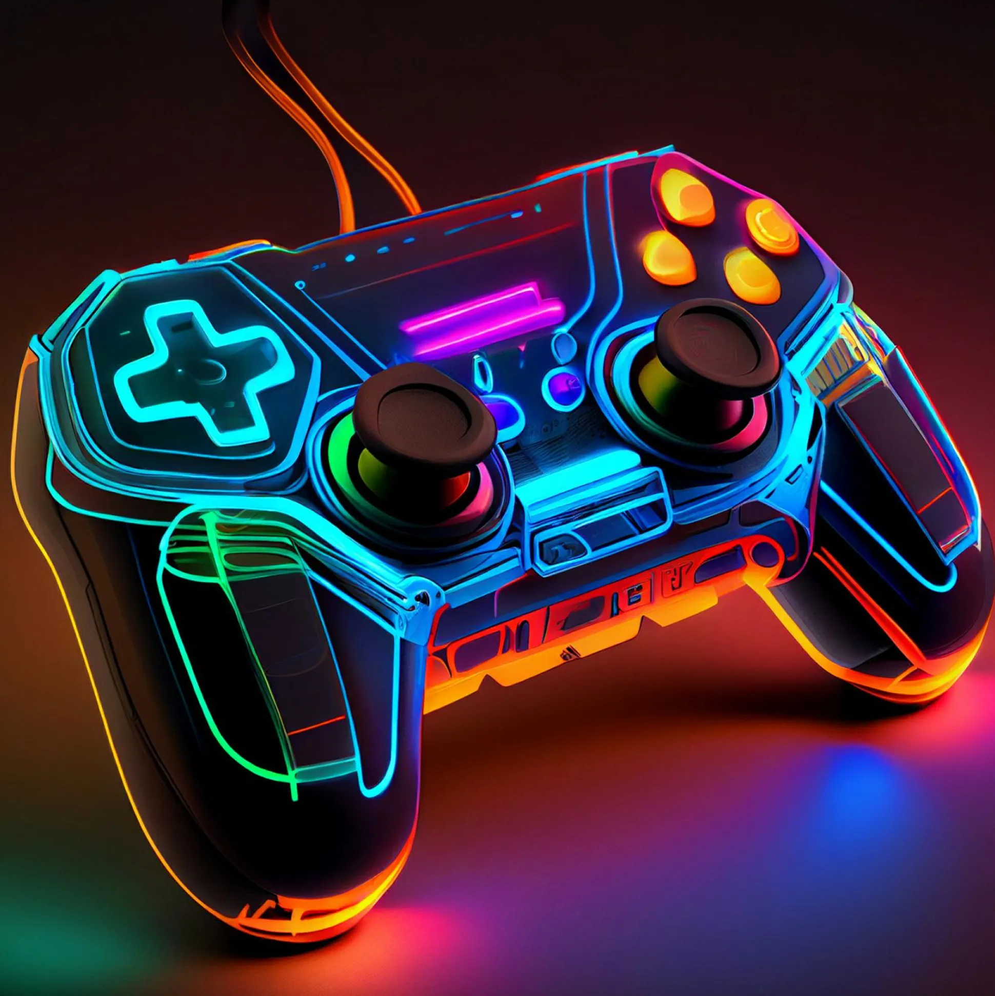 Keilrahmenbild NEON CONTROLLER