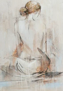 Keilrahmenbild SCHÖNE FRAU