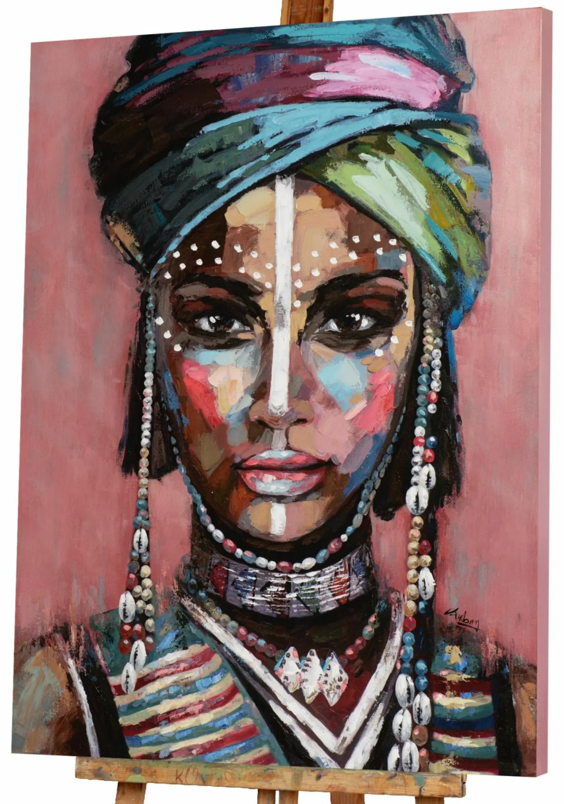 Keilrahmenbild WÜSTENFRAU