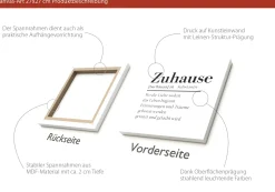 Keilrahmenbild ZUHAUSE