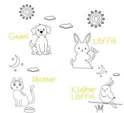 Kinderbesteck cilio LITTLE FRIENDS