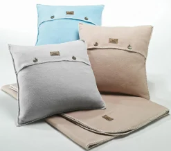 Kissenhülle SANSIBAR silber