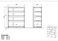Kommode HARPER GUNJUR