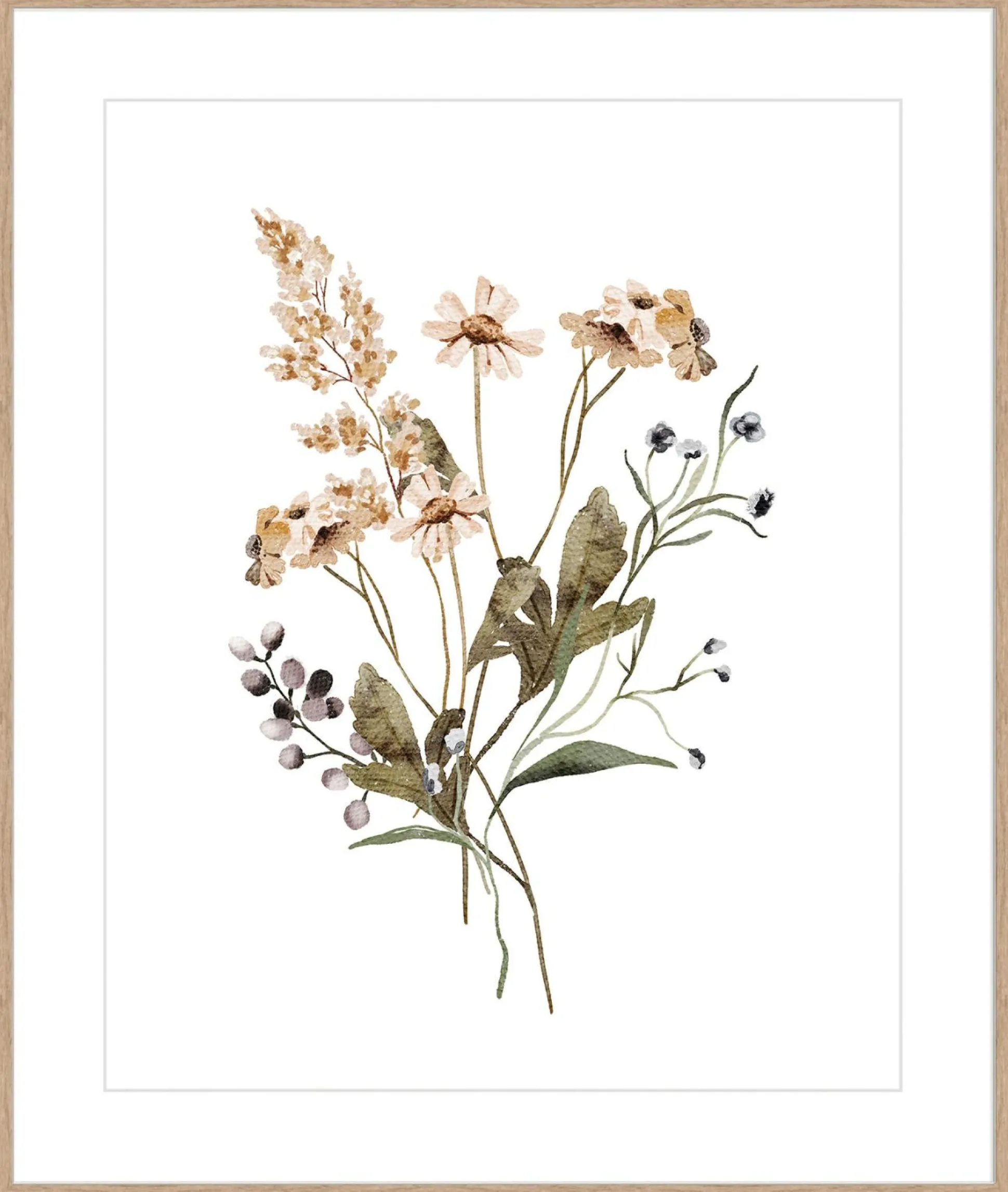 Kunstdruck FLOWER BOUQUET