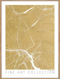 Kunstdruck GOLD MARBLE