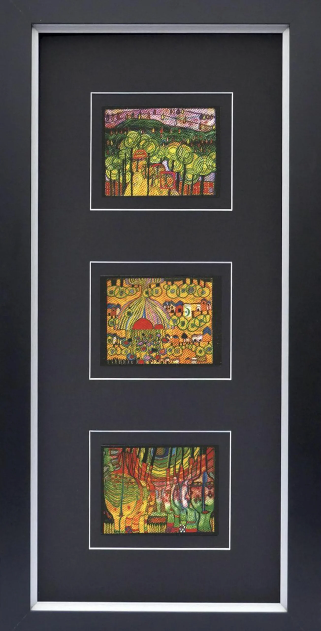 Kunstdruck HUNDERTWASSER