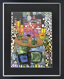 Kunstdruck HUNDERTWASSER