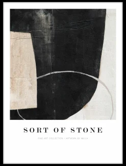 Kunstdruck SORT OF STONE