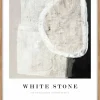Kunstdruck WHITE STONE