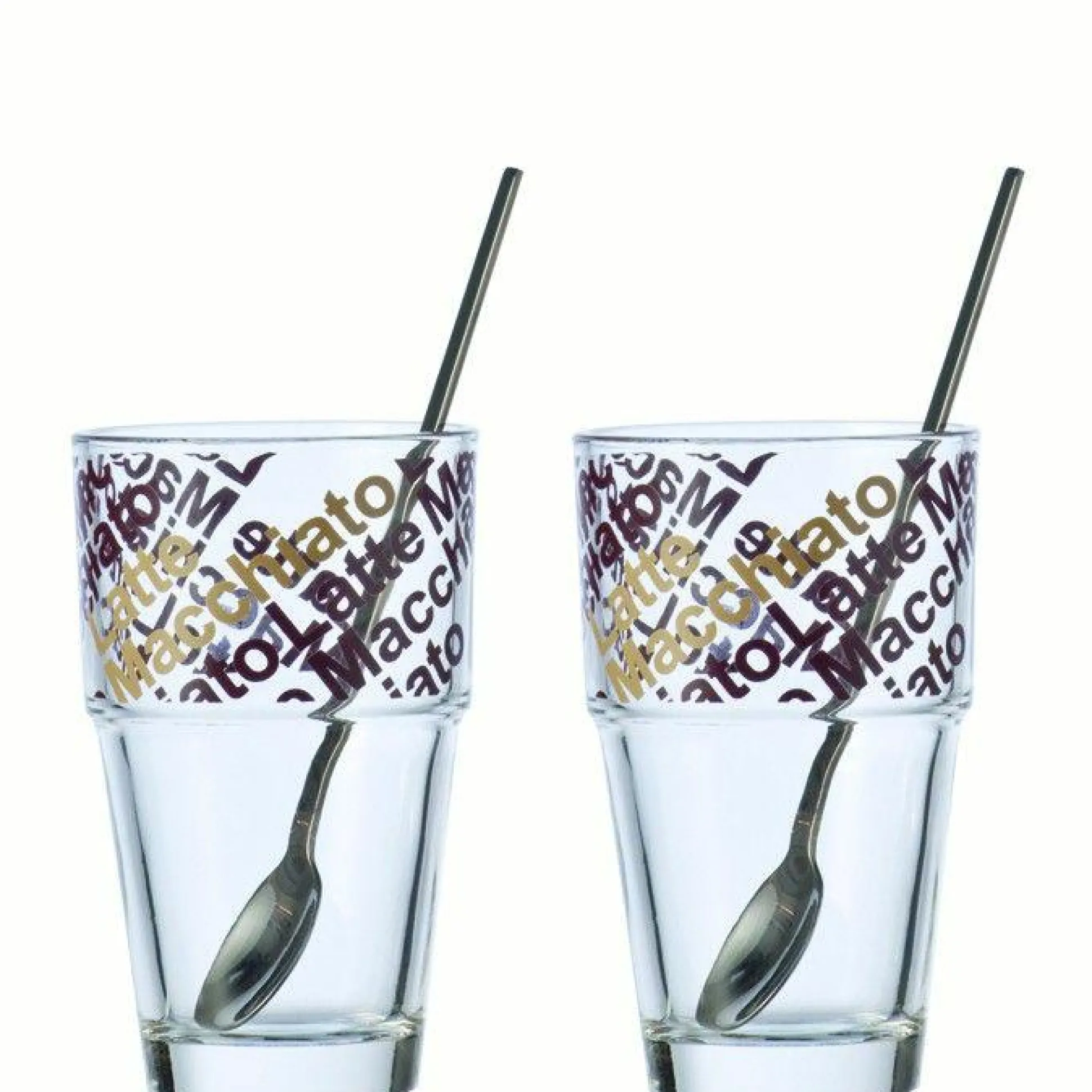 Latte-Macchiato-Glas-Set LEONARDO SOLO