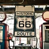 Leinwandbild ROUTE 66