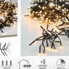 Lichterkette BLACK CLUSTER LED