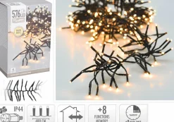 Lichterkette BLACK CLUSTER LED