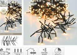 Lichterkette BLACK CLUSTER LED