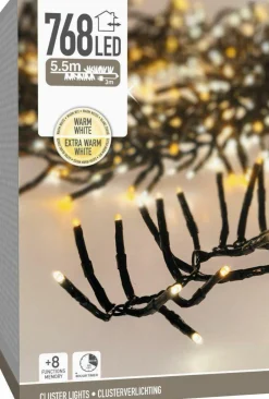 Lichterkette BLACK CLUSTER LED