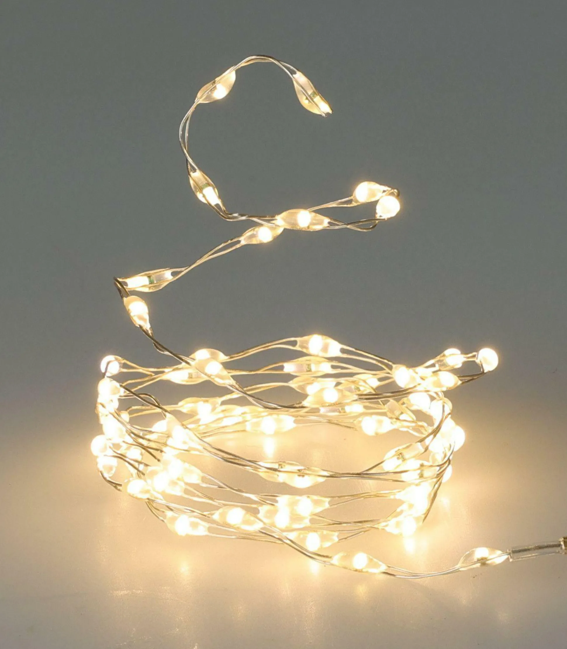 Lichterkette SILBERDRAHT LED