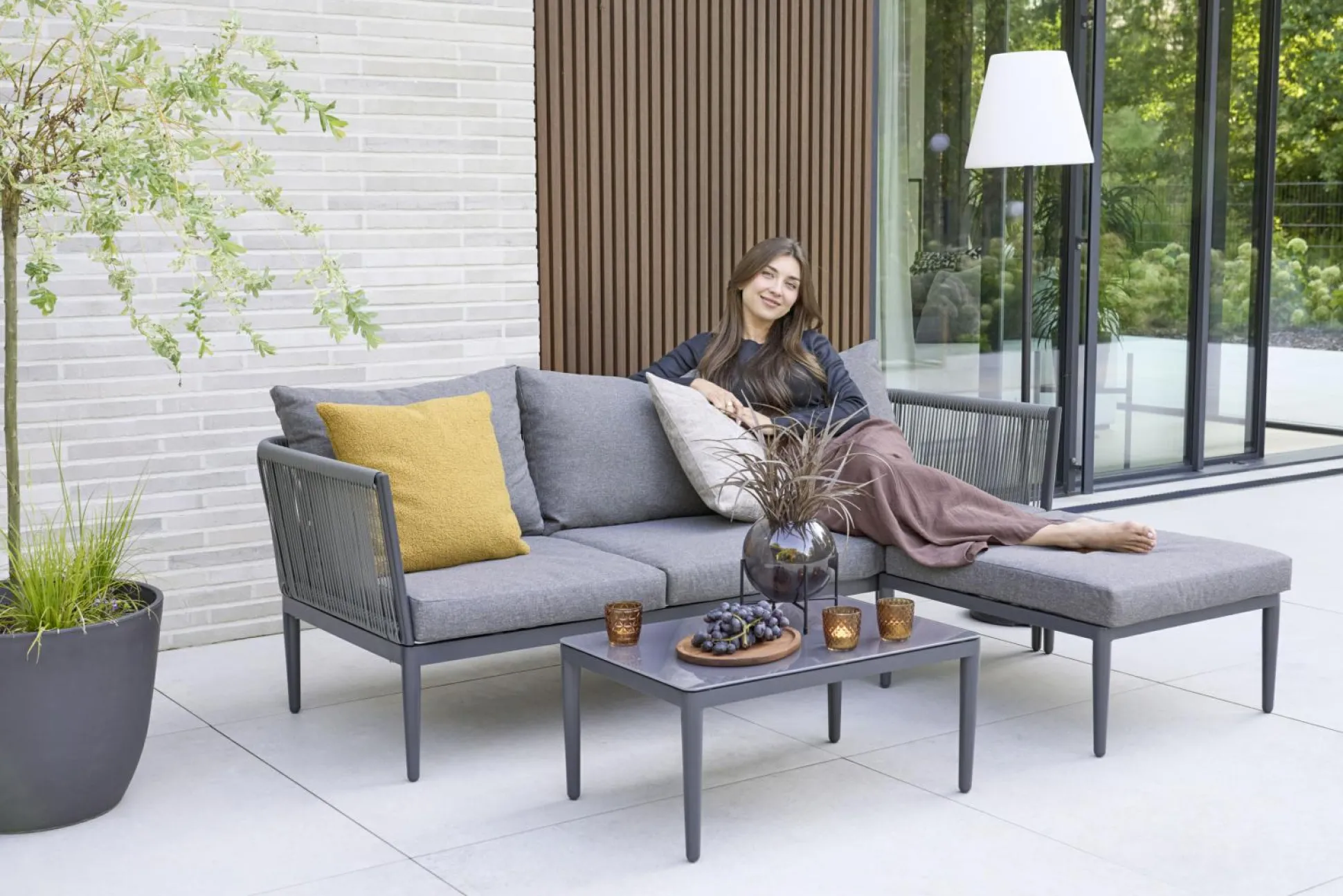 Lounge-Set outdoor MAGLIE