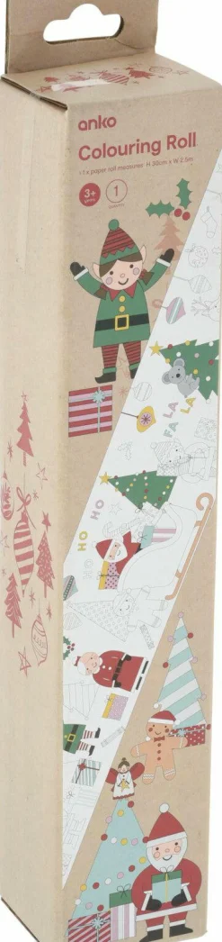 Malbuch auf Rolle XMAS