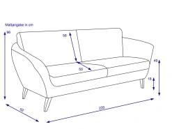 Megasofa SANSIBAR HÖGBY