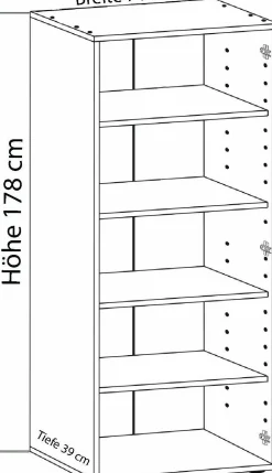 Mehrzweckregal VANDOL I