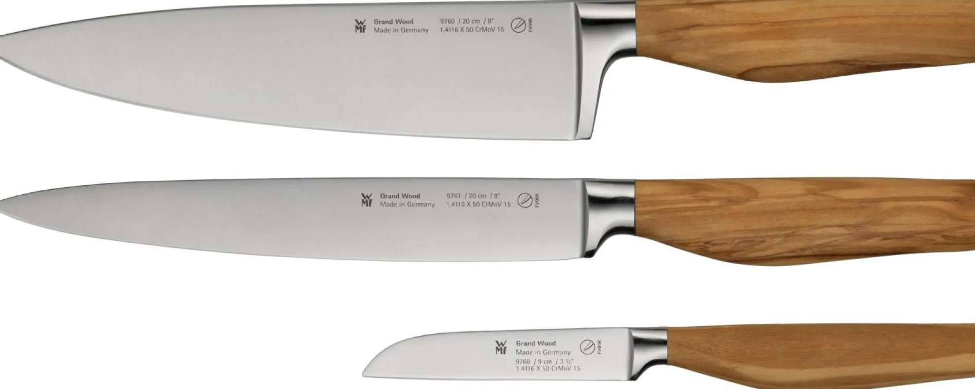 Messer-Set WMF GRAND WOOD